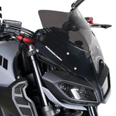 Cupolino Barracuda Aerosport per Yamaha MT-09 (2017-2020) – Plexiglass Semitrasparente, Montaggio Senza Modifiche
